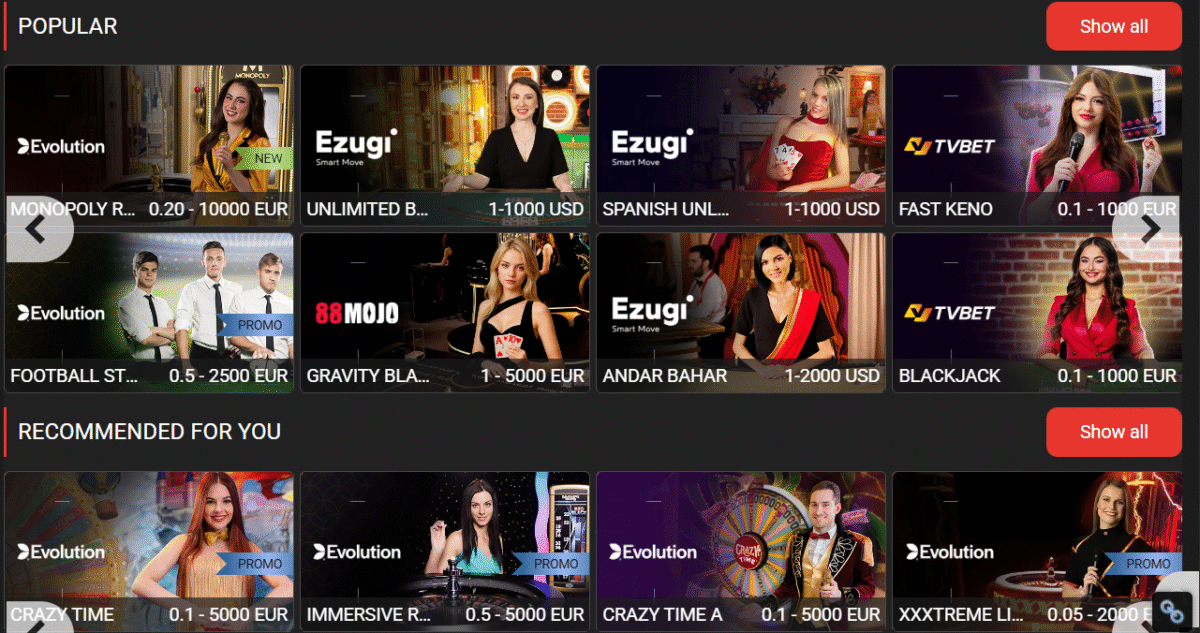 Megapari casino
