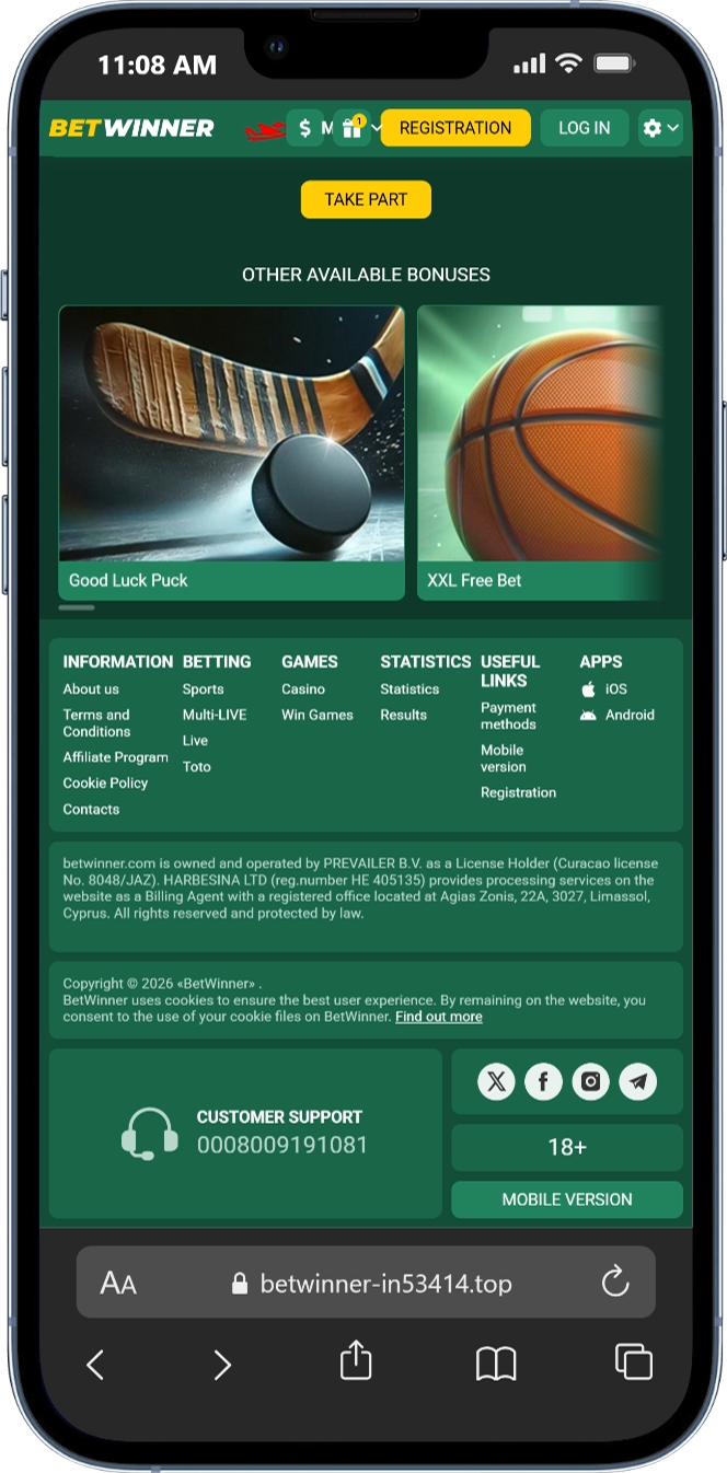 Betwinner Payments