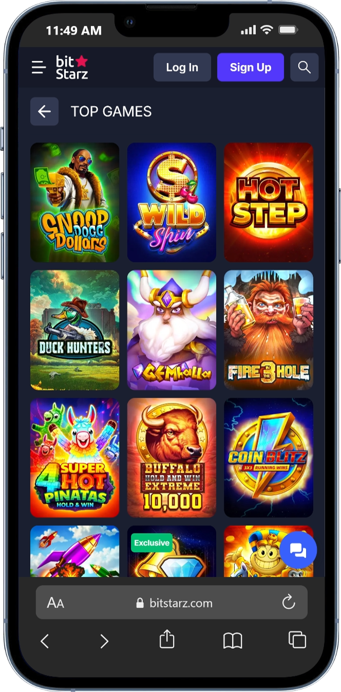 Bitstarz top games