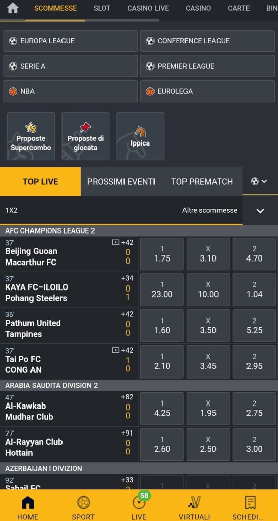 miglior sito scommesse - planetwin365