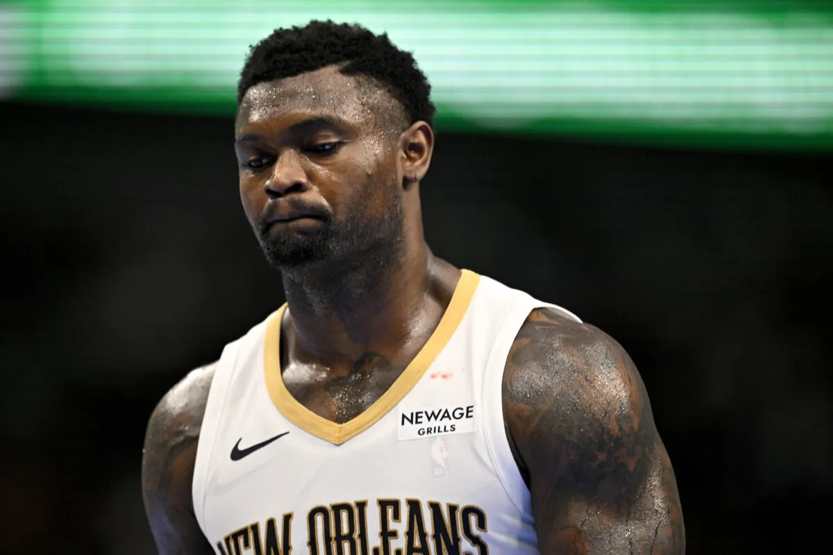 Zion Williamson in maglia Pelicans
