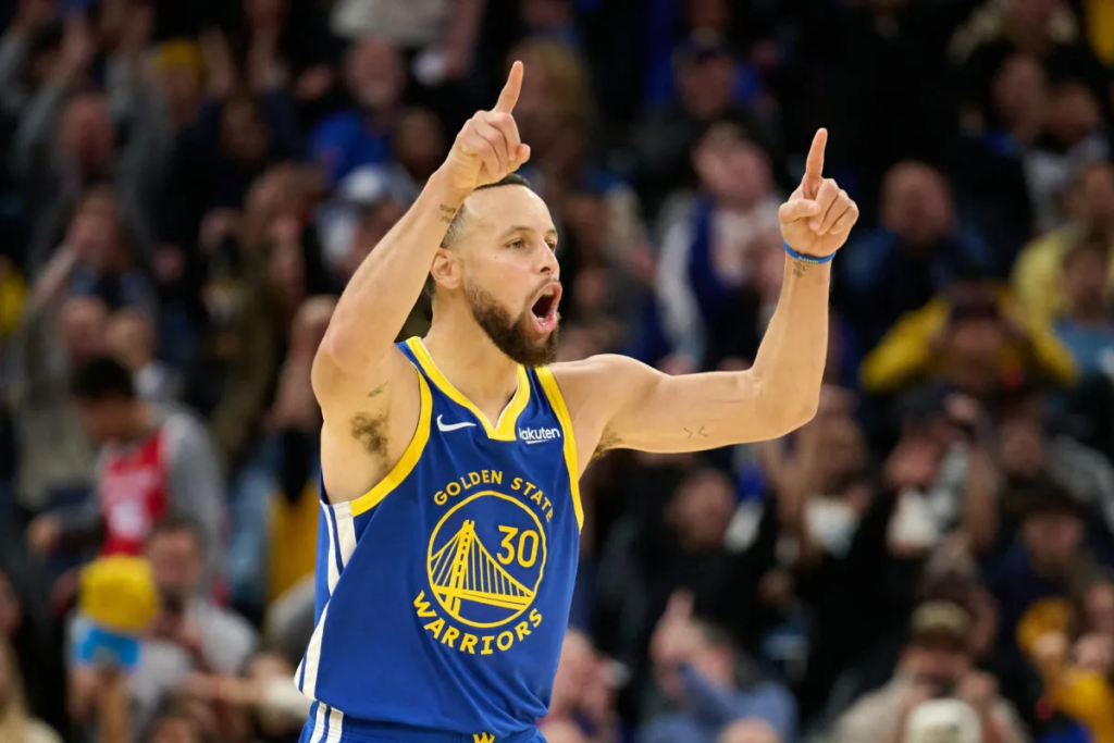 Stephen Curry sta disputando una stagione brillante nonostante le scarse prestazioni dei Warriors