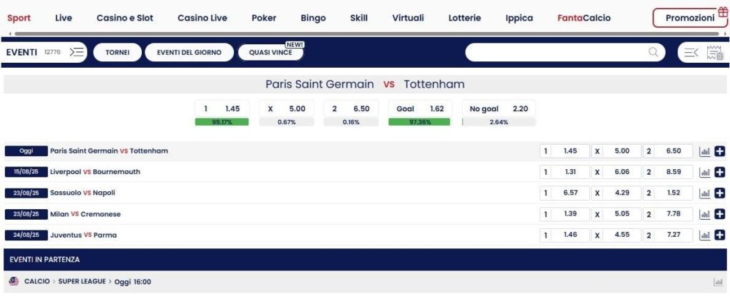 Come Fare la Tua Prima Scommessa su BetItaly