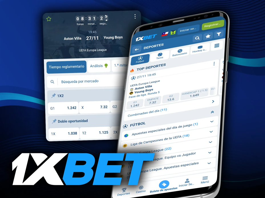 1xBet App: multitarea real desde el celular