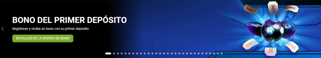 1xBet bono Chile