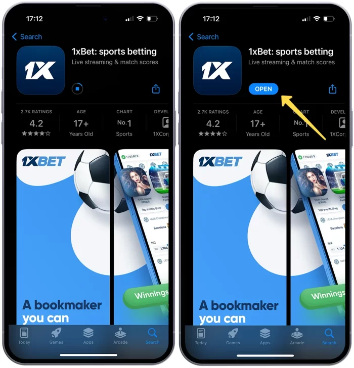 1xbet app latam