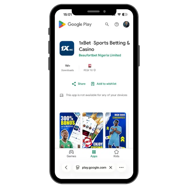 1xbet app latam
