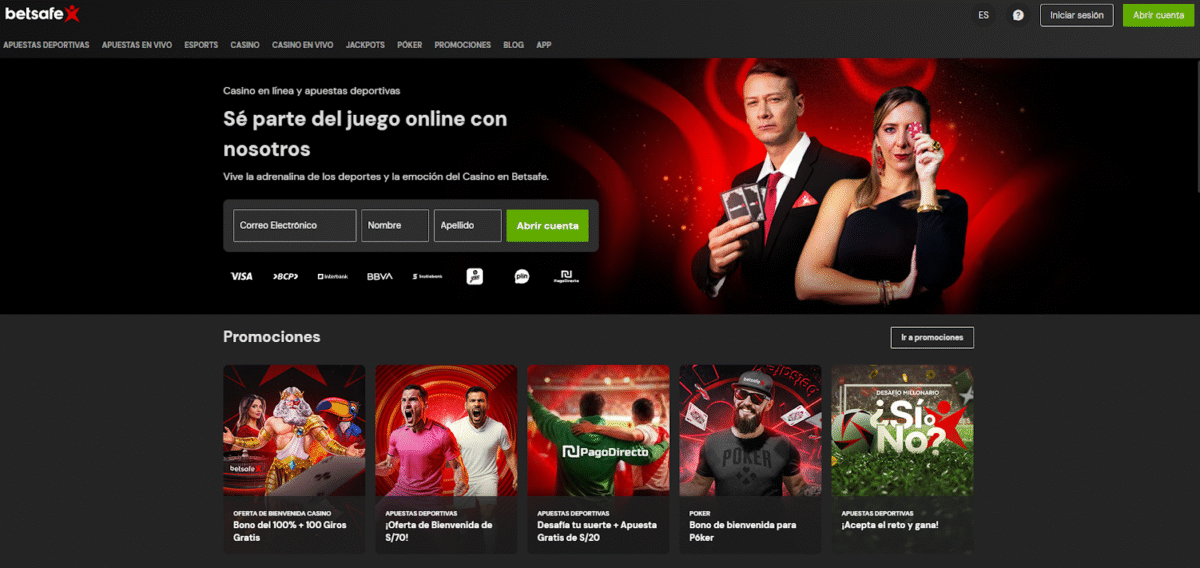 Bono de bienvenida Betsafe