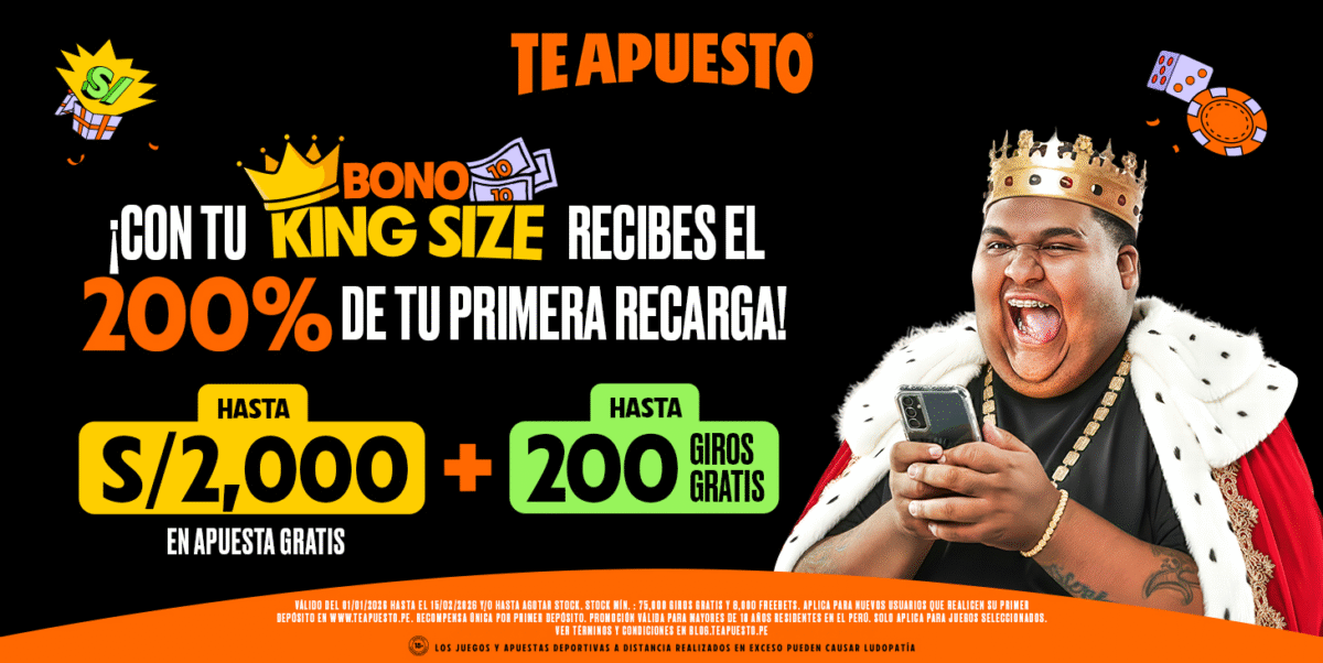 Detalles del bono de 200 giros gratis Te Apuesto