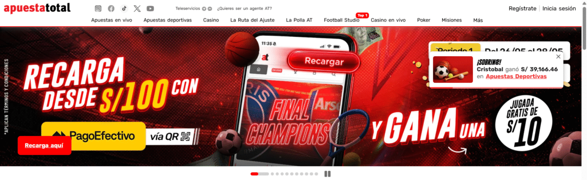 Cómo contactar con Apuesta Total