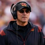 Washington Commanders head coach Ron Rivera