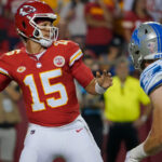 Kansas City Chiefs QB Patrick Mahomes and Detroit Lions edge rusher Aidan Hutchinson - NFL Power Ranking 2023