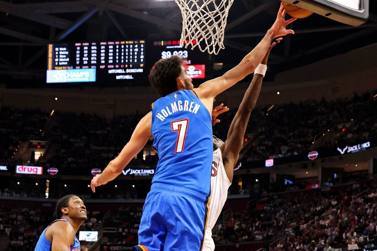 Chet Holmgren - Oklahoma City Thunder @ Cleveland Cavaliers