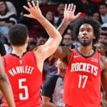 Tari Eason, Fred VanVleet - San Antonio Spurs @ Houston Rockets