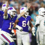 Josh Allen - Buffalo Bills vs Miami Dolphins - semana 18 NFL 2023