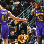LeBron James, Max Christie - Los Angeles Lakers