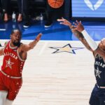 Damian Lillard, Kevin Durant - All-Star Game 2024
