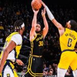 Tyrese Haliburton, Stephen Curry, Myles Turner - Indiana Pacers @ Golden State Warriors