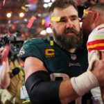 Jason Kelce, Travis Kelce - Kansas City Chiefs, Philadelphia Eagles