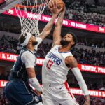 Daniel Gafford, Paul George - Los Angeles Clippers @ Dallas Mavericks