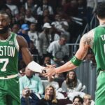 Jaylen Brown e Jayson Tatum - Boston Celtics