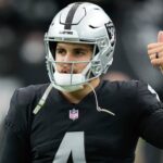 Aidan O'Connell, QB dos Raiders.