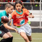 NFL Flag - Miami Dolphins flag camp em São Paulo - Yan Barros