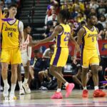 Lakers vencem Hawks em atuação sólida de Bronny James