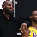 LebRon James, Bronny James - Los Angeles Lakers