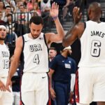 Stephen Curry, LeBron James - USA Basketball