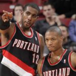 Lillard e Aldrigde nos tempos de Trail Blazers