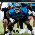 Saahdiq Charles right guard Tennessee Titans