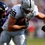 Brock Bowers, TE dos Raiders.