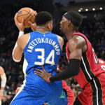 Milwaukee Bucks vs Miami Heat, giannis antetokounmpo vs adebayo
