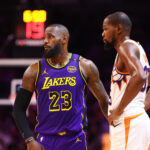 Los Angeles Lakers versus Phoenix Suns; Lebron James vs Kevin Durant