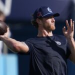 Will Levis em ação pelo Tennessee Titans