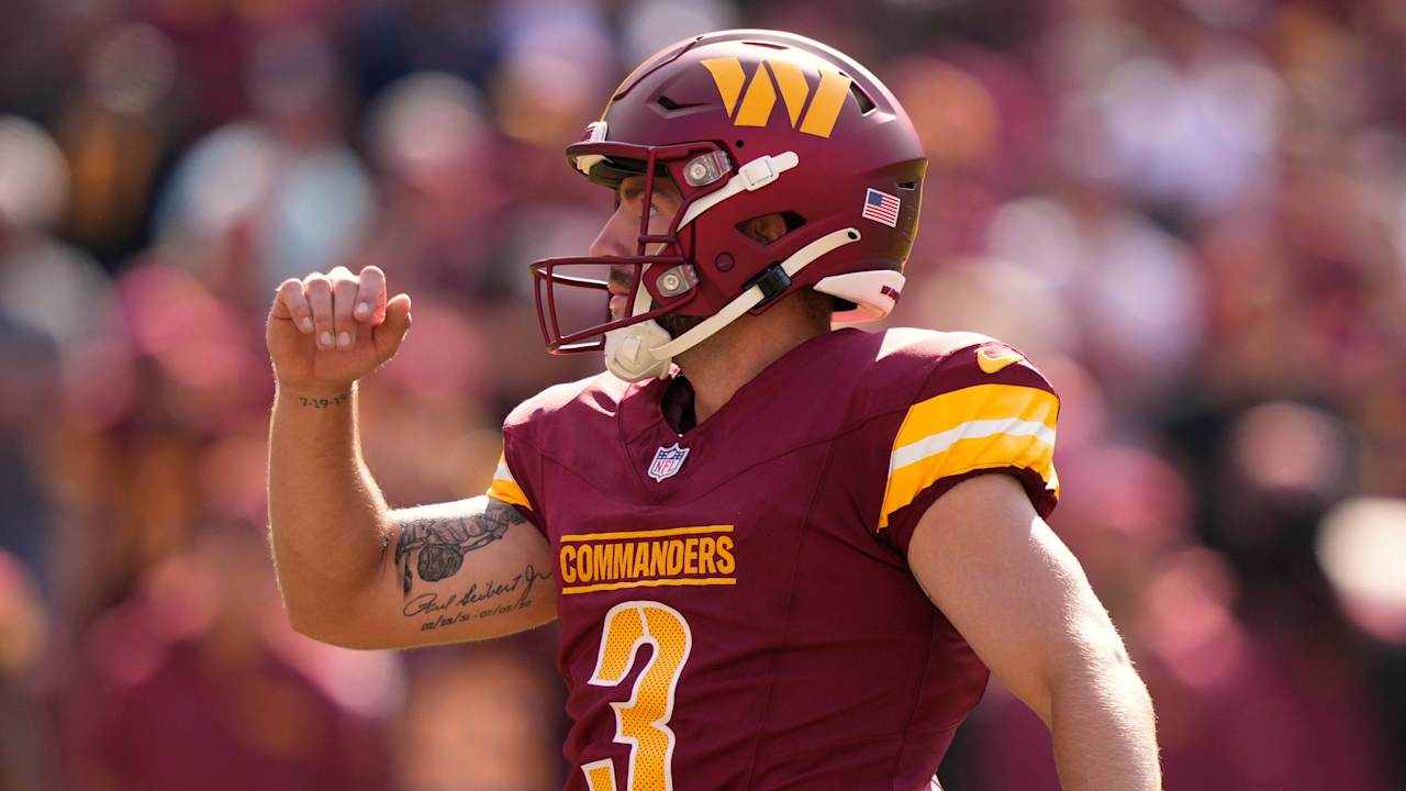 Austin Seibert é colocado na IR pelo Washington Commanders