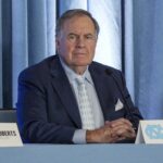 North Carolina Tar Heels new head coach Bill Belichick speaks to the media at Loudermilk Center for Excellence.