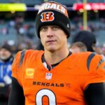 Cincinnati Bengals quarterback Joe Burrow (9) walks for the locker room after the fourth quarter of the NFL Week 13 game between the Cincinnati Bengals and the Pittsburgh Steelers at Paycor Stadium in downtown Cincinnati on Sunday, Dec. 1, 2024. The Steelers won 44-38.