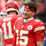 Mahomes treina nesta quarta-feira