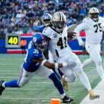 New Orleans Saints e New York Giants na semana 14 da NFL