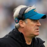 Jacksonville Jaguars head coach Doug Pederson looks on during the fourth quarter Sunday, Dec. 29, 2024 at EverBank Stadium in Jacksonville, Fla. The Jaguars held off the Titans 20-13. [Corey Perrine/Florida Times-Union]