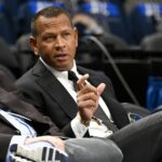 May 26, 2024; Dallas, Texas, USA; Minnesota Timberwolves minority owner Alex Rodriguez before the game between the Dallas Mavericks and the Minnesota Timberwolves in game three of the western conference finals for the 2024 NBA playoffs at American Airlines Center.