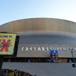 Feb 3, 2025; New Orleans, LA, USA; A general overall view of the Caesars Superdome, the site of Super Bowl LIX between the Kansas City Chiefs and Philadelphia Eagles. Mandatory Credit: Kirby Lee-Imagn Images