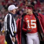 Patrick Mahomes Kansas City Chiefs árbitro Carl Cheffers