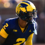 Will Johnson em ação pelo Michigan Wolverines.