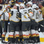 Em jogo decidido no segundo final, Golden Knights vencem Oilers e equilibram série