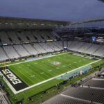 NFL Brasil Preços - Sep 6, 2024; Sao Paulo, Brazil; A general overall view of the 2024 NFL Sao Paolo Game at Neo Quimica Arena. Mandatory Credit: Kirby Lee-Imagn Images
