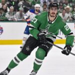 Kraken troca Marchment May 29, 2025; Dallas, Texas, USA; Dallas Stars left wing Mason Marchment (27) in action during the game between the Dallas Stars and the Edmonton Oilers in game five of the Western Conference Final of the 2025 Stanley Cup Playoffs at American Airlines Center. Mandatory Credit: Jerome Miron-Imagn Images