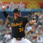 Jun 8, 2025; Pittsburgh, Pennsylvania, USA; Pittsburgh Pirates starting pitcher Paul Skenes (30) pitches against the Philadelphia Phillies during the fourth inning at PNC Park. Mandatory Credit: Charles LeClaire-Imagn Images
